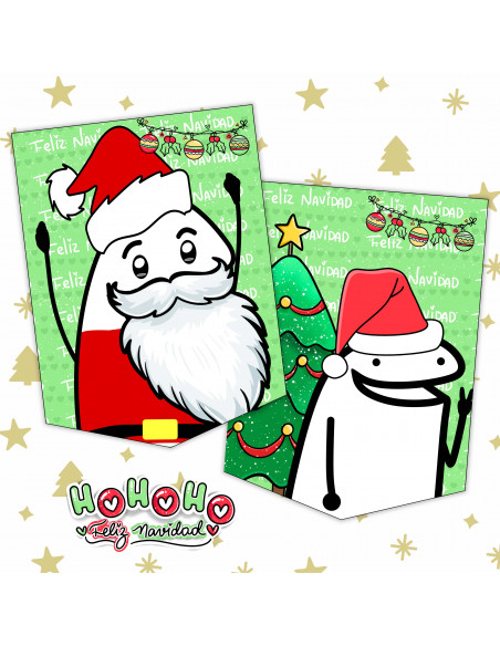Banderines Navidad pack 2
