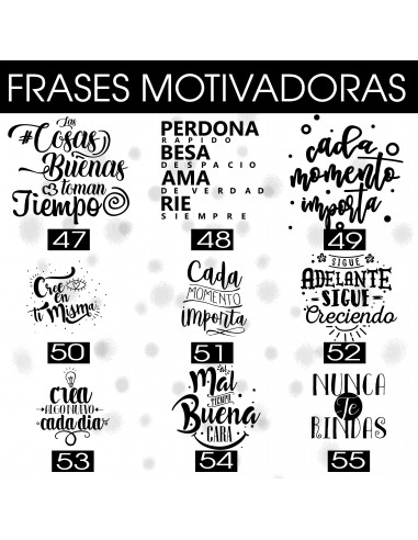 62 FRASES MOTIVADORAS PNG PACK 2