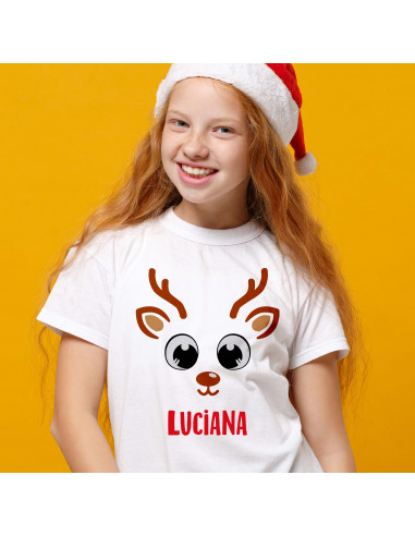 Remeras Caritas Navidad