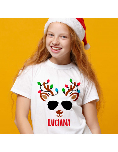 Remeras Caritas Navidad
