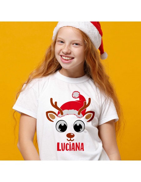 Remeras Caritas Navidad