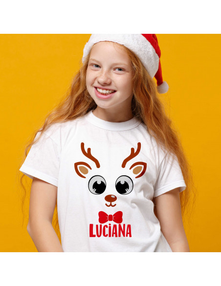 Remeras Caritas Navidad