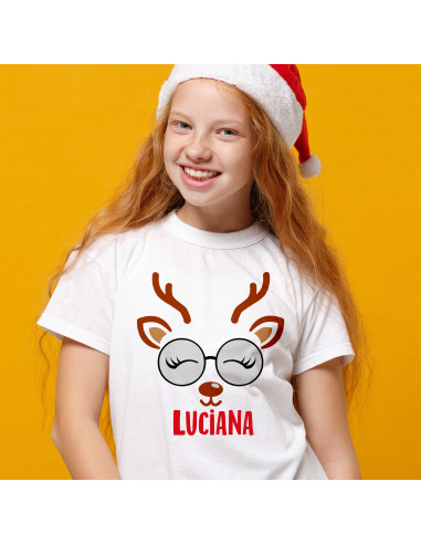 Remeras Caritas Navidad