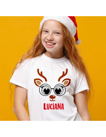 Remeras Caritas Navidad