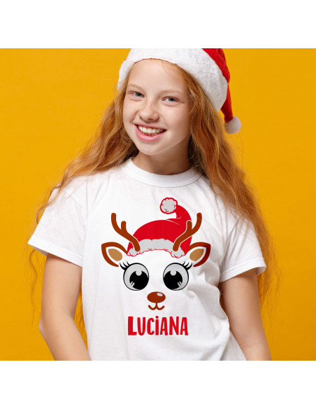 Remeras Caritas Navidad