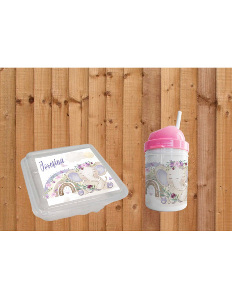 Pack Jardin - elefantito lila