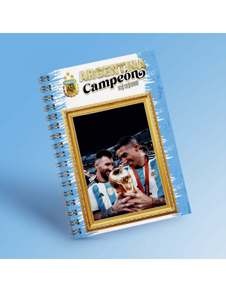 Cuadernos Argentina Campeón
