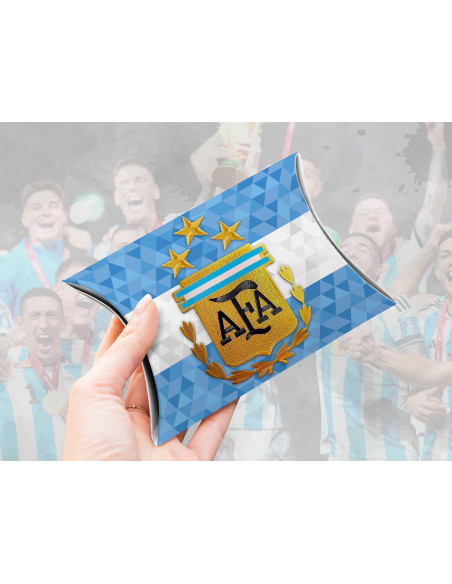 Caja almohada Argentina Campeón