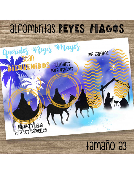 Alfombra reyes magos
