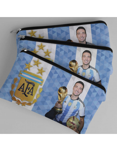 CARTUCHERAS PACK 10 Argentina Campeón