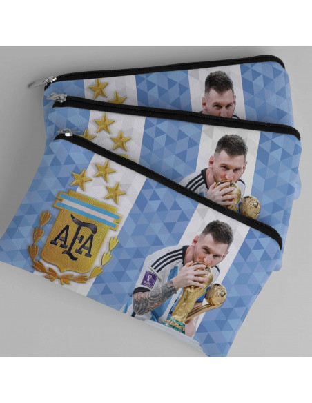 CARTUCHERAS PACK 10 Argentina Campeón