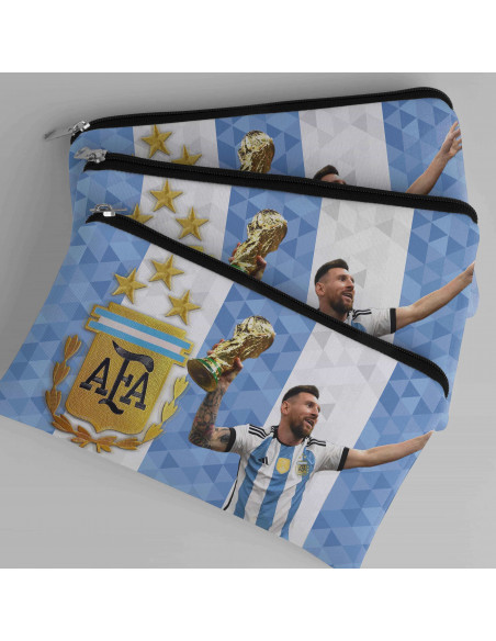 CARTUCHERAS PACK 10 Argentina Campeón