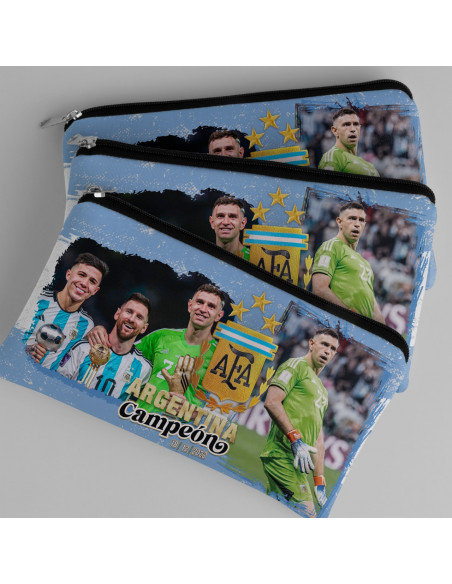 CARTUCHERAS PACK 10 Argentina Campeón