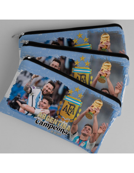 CARTUCHERAS PACK 10 Argentina Campeón