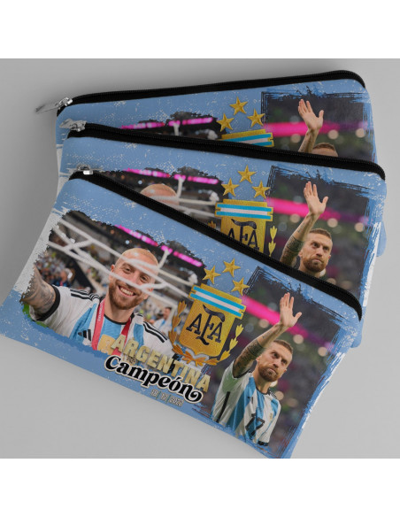 CARTUCHERAS PACK 10 Argentina Campeón