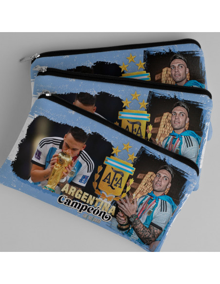 CARTUCHERAS PACK 10 Argentina Campeón