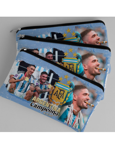 CARTUCHERAS PACK 10 Argentina Campeón