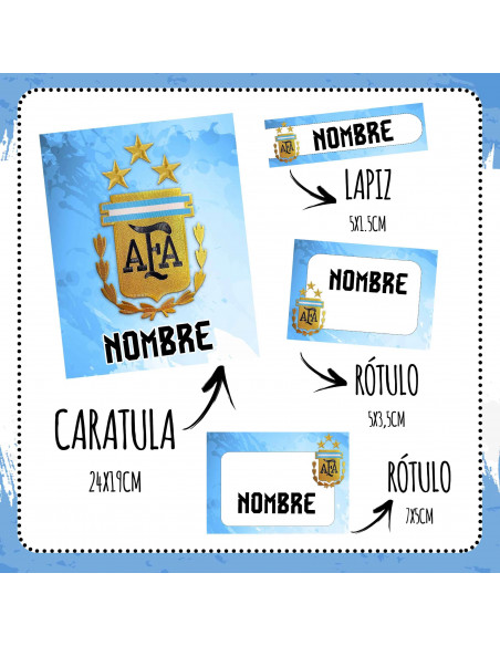 ETIQUETAS ESCOLARES ARGENTINA