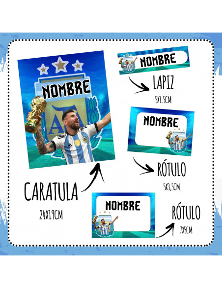 ETIQUETAS ESCOLARES ARGENTINA