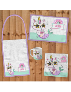 Pack Jardin - Gatito Sirena