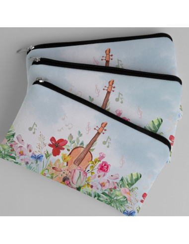 CARTUCHERAS PACK 12 FLOREADO