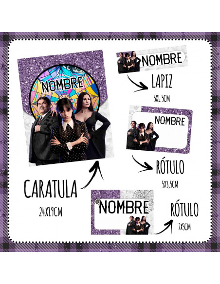 Pack Escolar Merlina