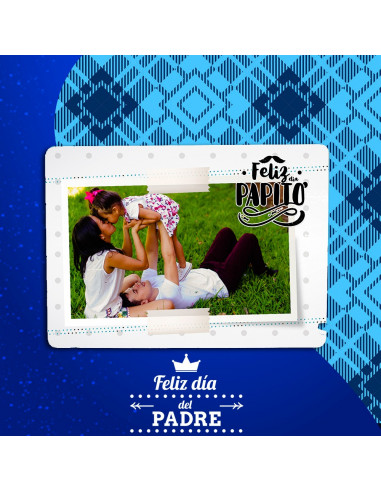 PORTA RETRATO DÍA DEL PADRE