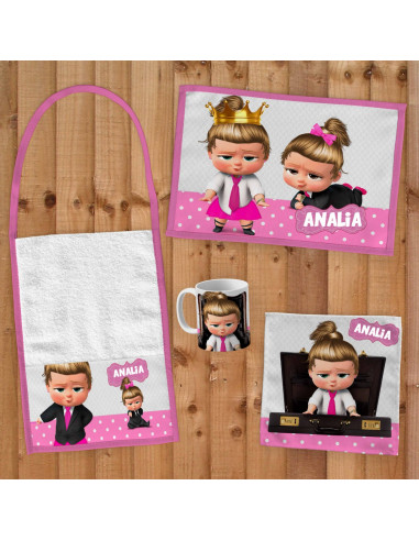 Pack Jardin - JEFE EN PAÑALES NENA