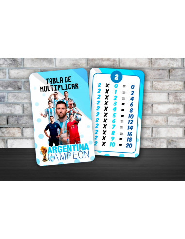 TABLA DE MULTIPLICAR Y ABECEDARIO...