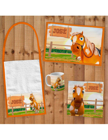 Pack Jardin - Caballo Percheron - Zenon