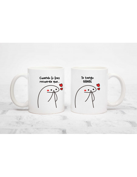 Tazas flork pareja