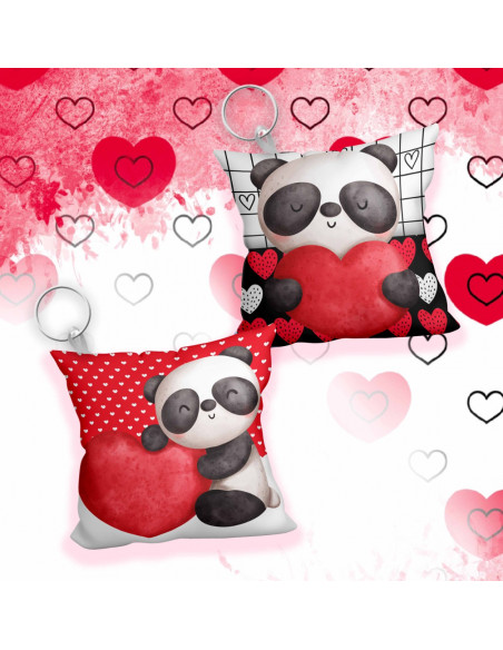 Llavero almohadita SAN VALENTIN AMOR