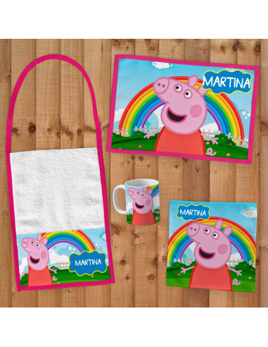 Pack Jardin -Peppa Arcoiris