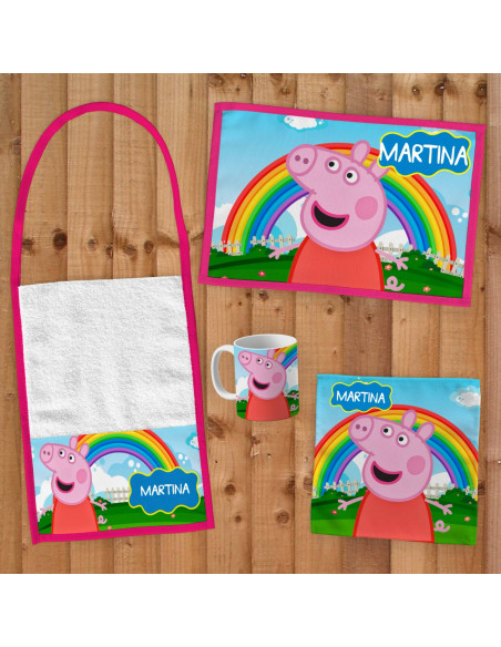 Pack Jardin -Peppa Arcoiris