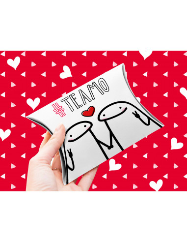 CAJA ALMOHADA SAN VALENTIN FLORK