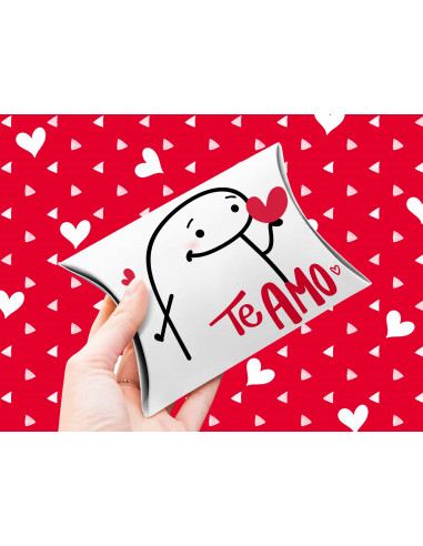 CAJA ALMOHADA SAN VALENTIN FLORK