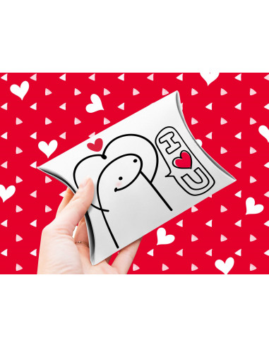 CAJA ALMOHADA SAN VALENTIN FLORK