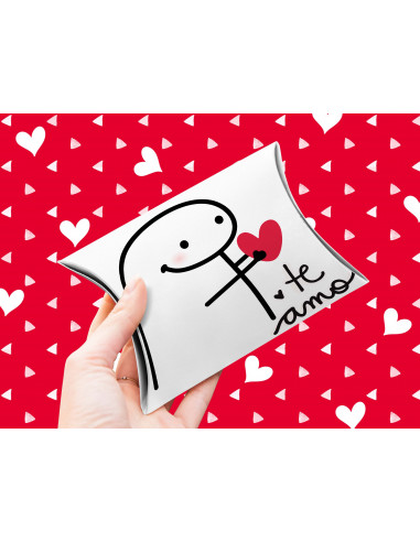 CAJA ALMOHADA SAN VALENTIN FLORK