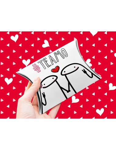 CAJA ALMOHADA SAN VALENTIN FLORK