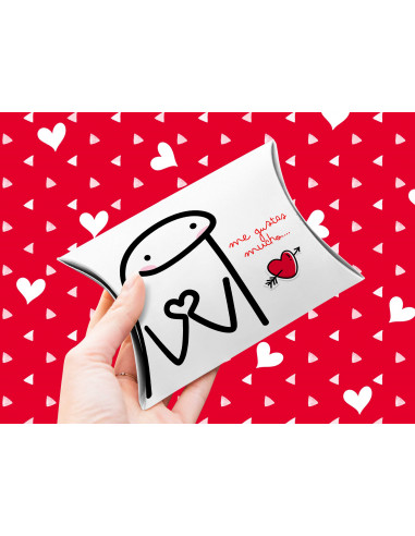 CAJA ALMOHADA SAN VALENTIN FLORK