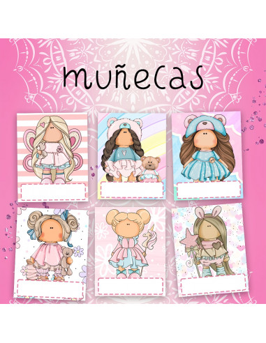CARATULAS muñecas