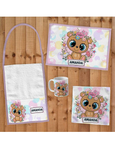 Pack Jardin - Osito flores