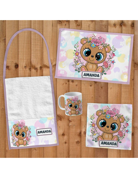 Pack Jardin - Osito flores