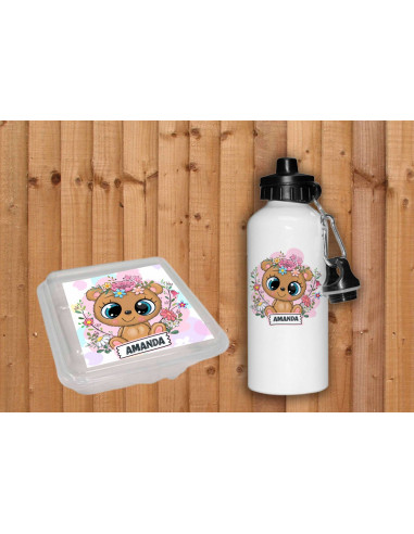 Pack Jardin - Osito flores