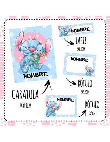 ETIQUETAS ESCOLARES PACK 9