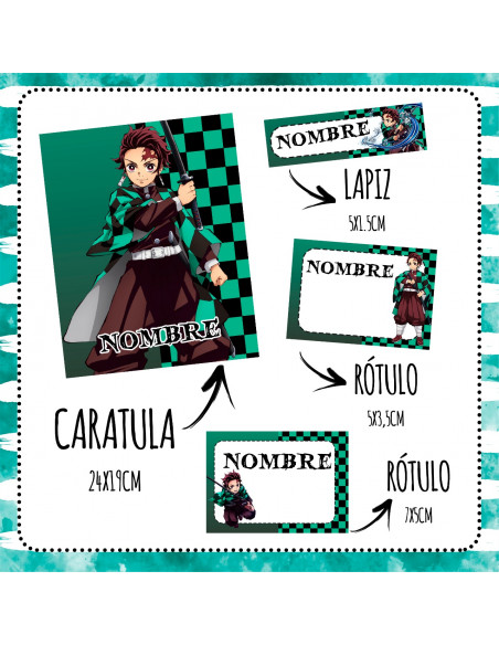 ETIQUETAS ESCOLARES PACK 9