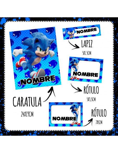 ETIQUETAS ESCOLARES PACK 9