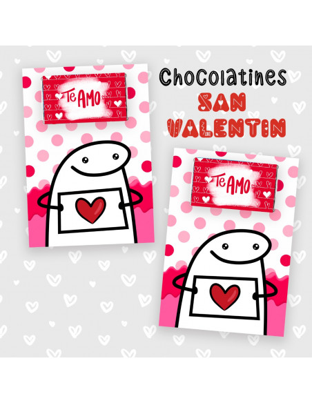 Chocolatines san Valentín flork