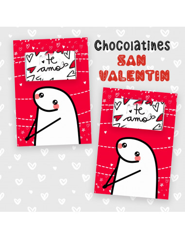 Chocolatines san Valentín flork