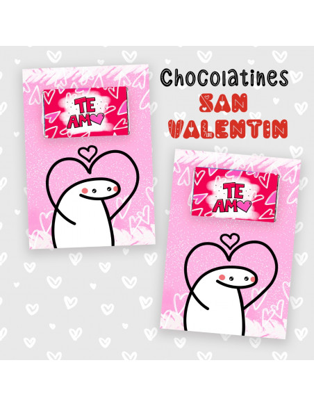 Chocolatines san Valentín flork